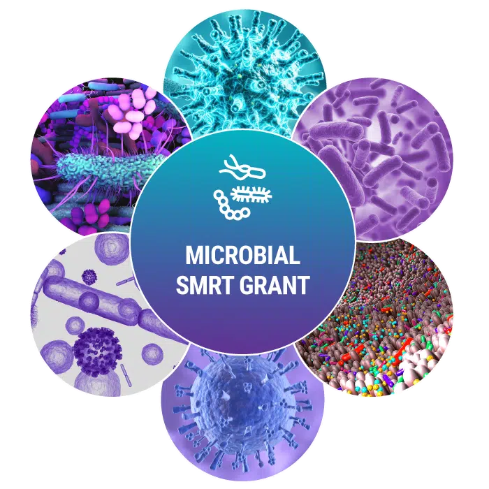 2024 microbial SMRT Grant logo